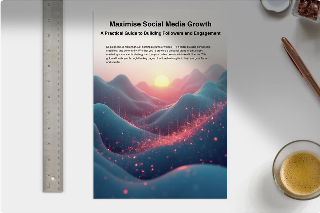 Social media growth guidebook